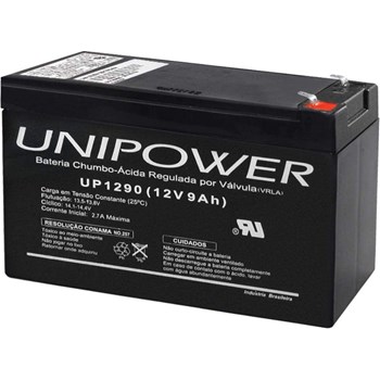 Bateria 12V 9A Selada UP1290 Unipower
