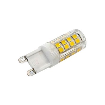 Lâmpada LED Halopin 5W G9 Branco Quente 110V para Lustres Arandelas Pendentes