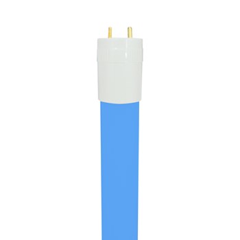 Lâmpada LED T8 Tubular 10w Azul 60cm Bivolt