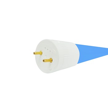 Lâmpada LED T8 Tubular 10w Azul 60cm Bivolt