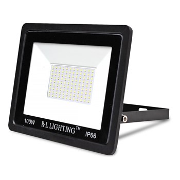 Refletor Holofote LED Smd 100W Branco Quente Prova D'água Ip66